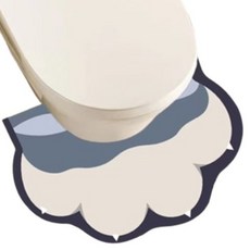 블럭마트 U자형 고양이발 욕실 변기 발매트, type7