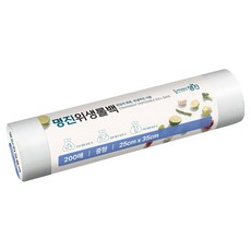 명진 쓰기편한 위생롤백 25 x 35 cm, 중(M), 1개, 200개입