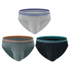 LUCKY CROWN 青少年莫代爾舒適三角內褲3件組