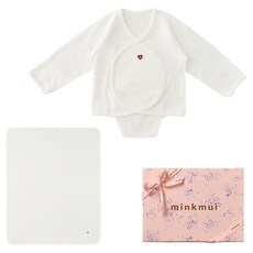Minkmui Love JQD 功能型新生兒連身衣 + 毯子套組