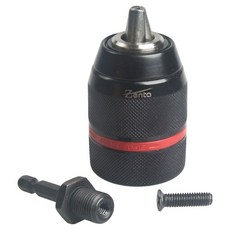 ZENTAKOREA 一鍵式免鑰匙夾頭組 2~13mm 1/2-20UNF, 1套