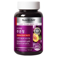 뉴트리디데이 프리미엄 푸룬정 60정, 42g, 1개