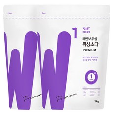 REBOW 洗滌蘇打頂級洗衣粉補充包, 2個, 3kg