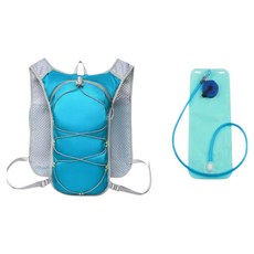 UM 優質後揹包 20L + 洗漱包套組, 水藍色, 1套