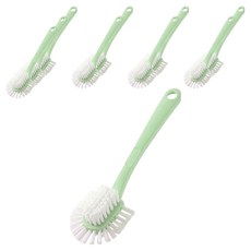 마켓감성 구석구석 청소솔, 초록색, 10개