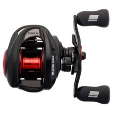 Abu Garcia 微拋 小烏龜 捲線器 右捲, MAX5 BLACK MAX, 黑色