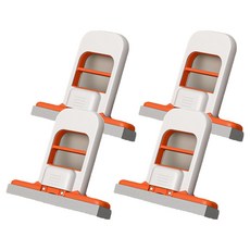 一鍵式脫水紙漿刮水器, 單一顏色, 4個