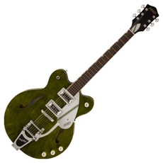 gretsch 스트림라이너 Hollow Body Rally II G2604T 기타 + 일렉기타 용품 10종 세트, Rally Green, 1세트, 2806104581