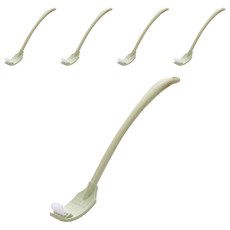 마켓감성 욕실 튼튼솔 브러쉬 일반형, 그린, 5개