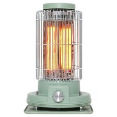 MORITZ 圓筒型碳素電暖器, MCH-3385R, 綠色