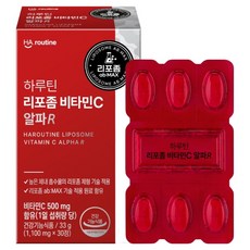 하루틴 리포좀 비타민C 알파R, 30정, 1개