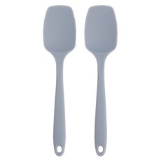 plala 小型矽膠刮刀, 灰色, 2個