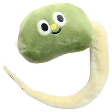 寵物星樂園 豆芽菜布偶貓草包 貓咪玩具, 1個, 綠豆芽