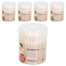 perfection 新生兒棉花棒, 300個裝, 5個