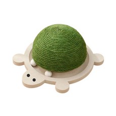 寵物星樂園 烏龜貓抓板玩具, 1個, 綠色