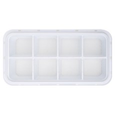 Housimple 第3季 Giant Push 附加製冰盒, 白色, 1個