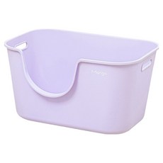 寵物星樂園 Mango 開放式貓砂盆 大型, 1個, 紫色