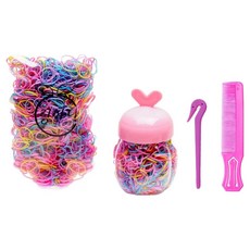 Ringhana I Love Band 不扯髮大容量幼兒橡皮筋 + Easy Cut + 梳子組 RH5