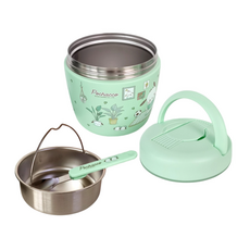 Skater 不鏽鋼食物罐 + 配菜盒 大容量, 帕恰狗, 1套