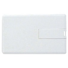엔보우 카드형 USB 메모리 D1 화이트(무지), 1개, 64GB