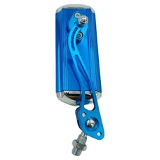 DAJOA Shop 自行車手把後照鏡 安全反光鏡, 藍色, 1個