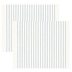 메오 부엌의 천 면 키친크로스 40 x 60 cm, 블루 B, 2개