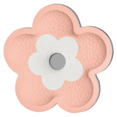 tails&me 尾巴與我 專屬配件 長春花 寵物項鍊, 1個, 桃粉色