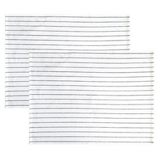 메오 부엌의 천 면 키친크로스 40 x 60 cm, 화이트 C, 2개