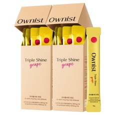 OWNIST Triple Shine 葡萄 14入, 2盒, 14冊, 210g
