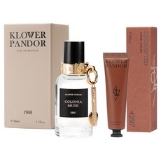 KP記憶香氛 台灣公司貨 記憶香氛日常組 克羅尼亞麝香記憶香水 + 荒野玫瑰香水滋潤護手霜, 1套