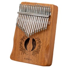 KANGA 標準型原聲桃花心木17音卡林巴琴 D15, 1個