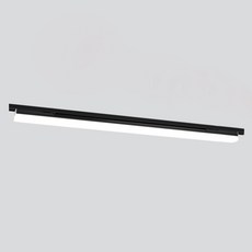 KDT LED T라인 레일 조명 900mm 24W, 전구색 + 블랙