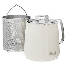 데이세븐 IH 304 멀티 컬러 케틀팟, 2L, 아이보리, 1개