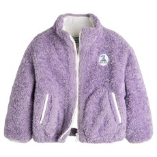 OTHER COMMA ANOTHER CURLYSUE 兒童款 Edit 羊羔絨撞色短版夾克