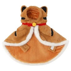 zeze 呆萌老虎保暖寵物服, 1個, 橘色