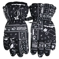 컬리수 아동용 에딧 페이즐리 스키 장갑