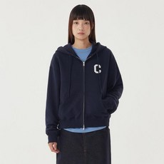 커버낫우먼 여성용 C로고 후드집업