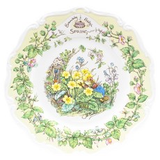 Aynsley 荊棘籬盤子, 春季, 1個