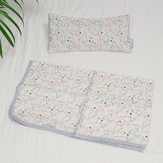 아띠블랑 유아용 베개 + 블랭킷 세트, 디노포레스트