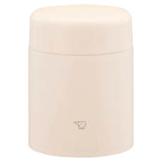 ZOJIRUSHI 象印 保溫罐 SW-LA40-GM, 1個, 米白色, 400ml
