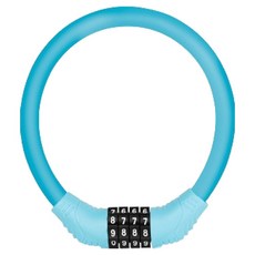 LUMION 自行車防盜密碼鎖, 藍色, 1個