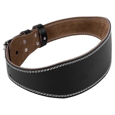 FEELWAVE 皮革健身腰帶, 黑色, 450g