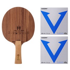 Loki Kirin K11 FL 桌球拍 + VEGA EUROPE 兩款膠皮套組, 1套, 單一商品