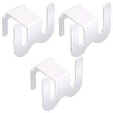 FANCY LIFE 免釘太空鋁拖鞋架, 白色, 3個