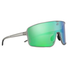 호비치날리 스포츠 미러변색고글 선글라스, 그레이(프레임) + 그린변색(렌즈), 1개