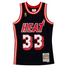 남녀공용 스윙맨 져지 마이애미 히트 ALONZO MOURNING 96 97