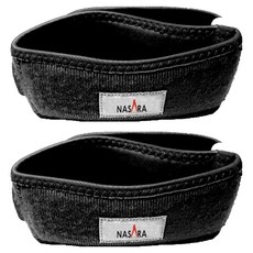 나사라 스포츠 무릎보호대, 블랙, 2개