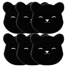 宇宙뭉치 小熊寵物除毛洗衣球, 小熊, 6個