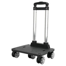 寵物星樂園 拉桿車 多功能寵物外出包專用, 1個, 黑色