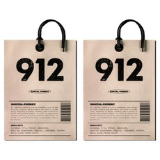 912 샤쉐 실내용 걸이형 방향제, 힐 우드, 2개, 40g 힐 우드, 2개, 40g